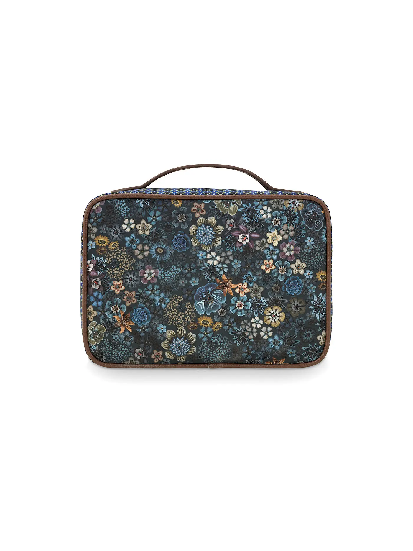 PIP STUDIO | Kosmetiktasche - Beauty Case TUTTI FIORI 27x19x10cm Blue | dunkelblau